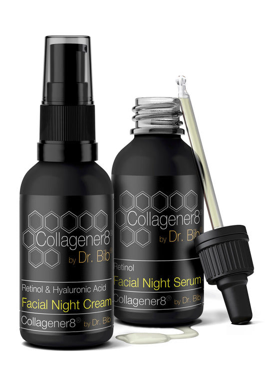 Retinol Serum and Night Cream Bundle 2x30ml