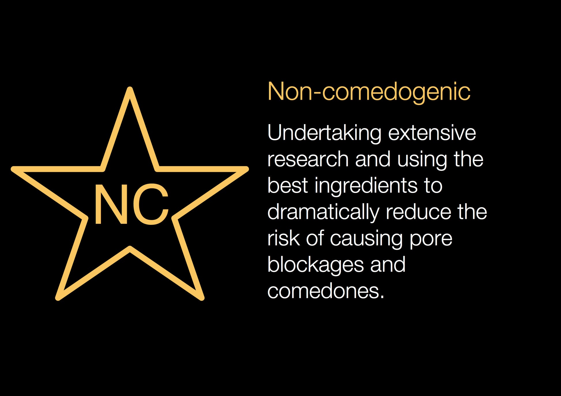 The non-comedogenic, non-pore blocking properties of the best Vitamin C Serum and Moisturiser and the best Retinol Serum and Night Cream.